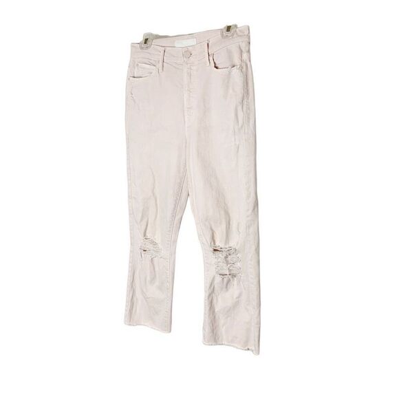 Mother Superior Denim High Waisted Rascal Ankle Soft Pink/blush Women’s Size 27 - Picture 4 of 15
